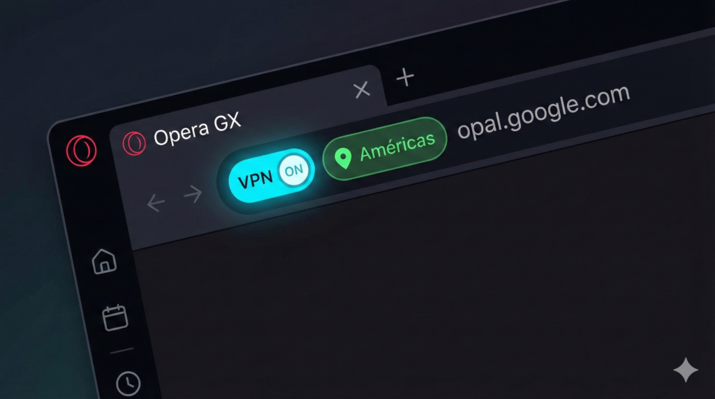 configuracao-vpn-opera-americas-veo-3-gratis-1024x572 Como Usar o Google Veo 3 Grátis e Ilimitado: O Guia Definitivo (Método Opal)