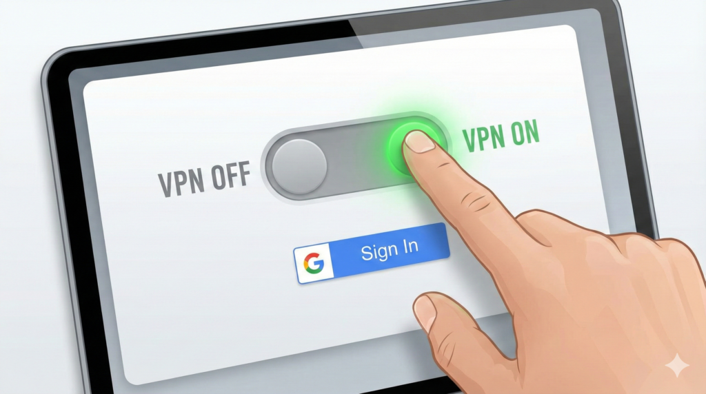desligar-vpn-antes-login-opal-google-veo-3-1024x572 Como Usar o Google Veo 3 Grátis e Ilimitado: O Guia Definitivo (Método Opal)