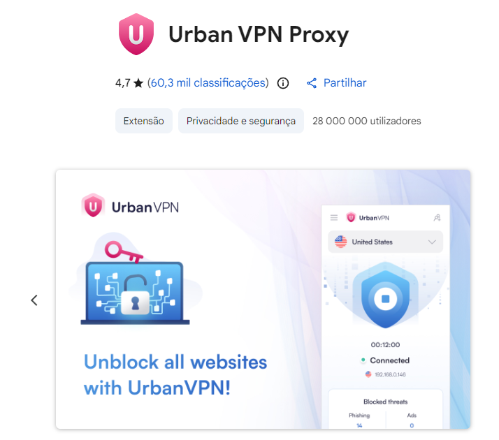 urban-vpn-gratuita-recomendada-chrome Sora 2 Liberado: O Guia Definitivo para Usar no Brasil (e Baixar Sem Marca D'água)
