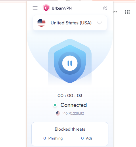 vpn-gratuita-conectada-nos-EUA Sora 2 Liberado: O Guia Definitivo para Usar no Brasil (e Baixar Sem Marca D'água)